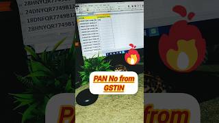 How to find out PAN no from GSTIN [upl. by Chryste]