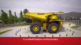 Fleetguard Hydraulic Filters for Caterpillar® and Komatsu® Equipment [upl. by Assiral]