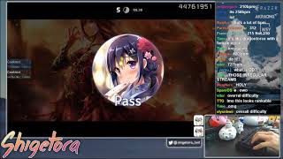 Cookiezi  UNDEAD CORPORATION  Embraced By The Flame Disintegration HD 9930 809pp if ranked [upl. by Ttcos53]