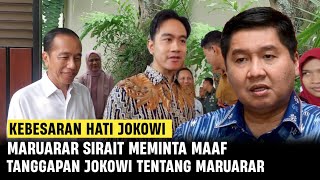 Kebesaran Hati Jokowi Menyikapi Prilaku Maruarar Kepada Gibran Sangat Menyentuh [upl. by Annodahs842]