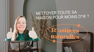 Nettoyer toute sa MAISON pour moins d1€ [upl. by Uzzial]