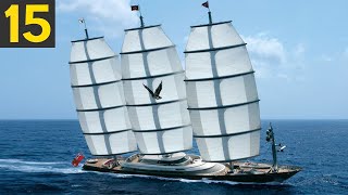 TOP 15 INCREDIBLE Sailing Ships that Look Beautiful [upl. by Vedis]