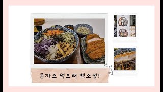 유가온S REVIEW 돈까스 맛집을 찾는 여정 WITH 백소정 [upl. by Nial]