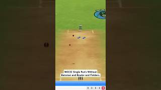 WCC3 Single Runs Without Batsman Bowler and Fielders viralvideo cricket youtubeshorts shorts [upl. by O'Hara]