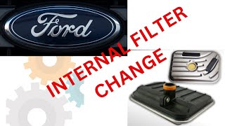 Ford powershift filter change without opening the box [upl. by Aiset]