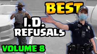 BEST ID REFUSALS  1st Amendment Audit Compilation  VOLUME 8 [upl. by Cherida]