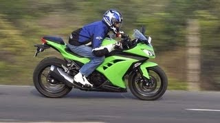 Kawasaki Ninja 300  Comprehensive Review  Autocar India [upl. by Rezzani630]