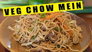 Veg Chow Mein  Vegetable Noodles  Quick Noodles [upl. by Jess]