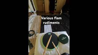 Drum Solo  Various Flam Rudiments MeinlPercussionOfficial balbexsticks [upl. by Emmerich]