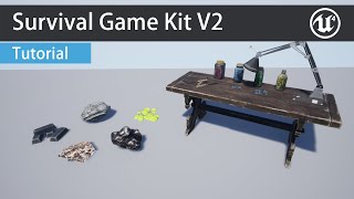 Survival Game Kit V2 Crafting RecipesSettings [upl. by Ahsela]