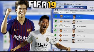 FICHO A LAS 3 MEJORES PROMESAS DEL FIFA 19 Modo carrera Cap4 [upl. by Williamsen]