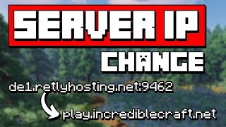 👉 How to CHANGE minecraft SERVER IP to DOMAIN NAME ✅ [upl. by Fortier]