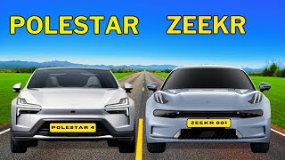 Polestar 4 vs Zeekr 001 A Comprehensive Review and Comparison [upl. by Ssepmet]