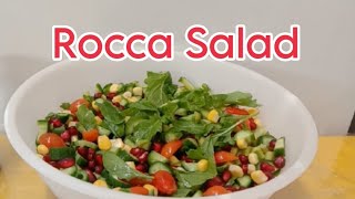 JarjeerRocket Salad  Rocca Salad vegetablesalad jarjeersalad Roccasalad [upl. by Thecla813]