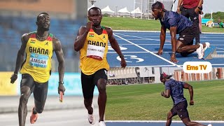 Wowwatch how Azamati Paul Amoah and others preparing to win 100m gold medals for Ghana [upl. by Lucita]