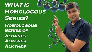 What is Homologous series Homologous series of Alkanes Alkenes Alkynes  JEE  NEET  Class X [upl. by Dorkas]