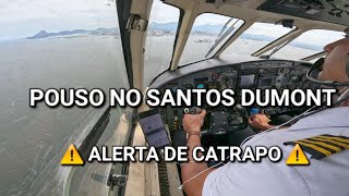 Pouso no Santos Dumont Embraer Bandeirante [upl. by Rihaz]