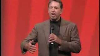 Oracle Openworld2007  Larry Ellison Highlights [upl. by Anayhd299]