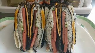 FOLDED KIMBAPSUSHI SANDWICH LHAIS HOMECOOKING DIARY [upl. by Barhos113]