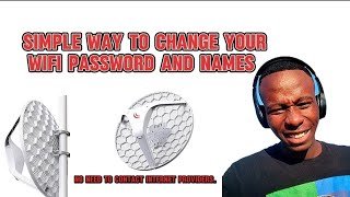 How to change WiFi password  Video number 15 [upl. by Perry754]