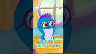 Turtley Awesome Stay Hydrated with Tidbit Turtle  Vida The Vet  CBeebies shorts [upl. by Jacquelynn]