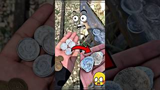 Metal Coin’s Vs Plastic Coin’s  Train vs Coins challenge railway [upl. by Maite219]