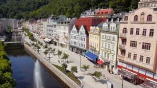 Karlovy Vary  Aerial Scene [upl. by Siclari]