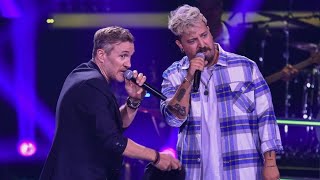 Marius Hof vs Patrik Schmitt  Zusammen  The Voice 2023 Germany  Battle Rounds [upl. by Osnofedli]