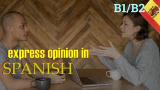 How to express an opinion in Spanish  Daily Spanish [upl. by Aihcila]