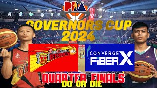 PBA LIVE 🔴SAN MIGUEL BEERMEN VS CONVERGE FIBER XER DO OR DI PBA GOVERNORS CUP 2024 [upl. by Elysha]