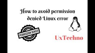 How to fix permission denied Linux error [upl. by Ibocaj]