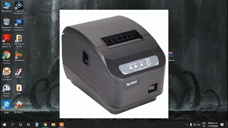 Impresora Punto de Venta Xprinter XP80C instalar configurar driver [upl. by Aihsekal]