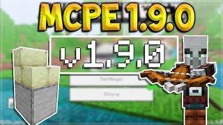 MCPE 19 THE BLOCK UPDATE Minecraft Pocket Edition  Builders Update amp Pillagers [upl. by Bunce]