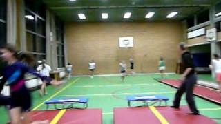 AVGV 2008 training voor de trampoline demo [upl. by Keppel]