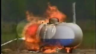 BLEVE Boiling Liquid Expanding Vapor Explosion Demonstration  How it Happens Training Video [upl. by Neirad766]