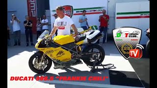 Start up of Pierfrancesco quotFrankiequot Chili Team PSG1 Ducati 9985 [upl. by Hoashis529]