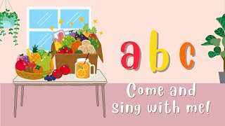 ABC Song for Kids with Fruits and Vegetables Series  Phonics song  Lets Learn Alphabet [upl. by Ricoriki293]