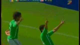 12 Agosto Mexico vs EEUU El segundo gol de Mexico Miguel Sabah [upl. by Lawson]