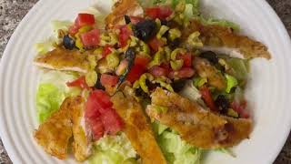 Salade repas au poulet [upl. by Nilek]