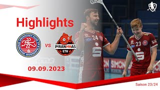 UHC Sparkasse Weißenfels vs ETV Hamburg Highlights [upl. by Rockefeller]