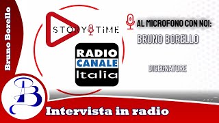 Intervista negli studi di Radio Canale Italia durante la trasmissione StoryTime Pero  MI  7 1 22 [upl. by Doty794]