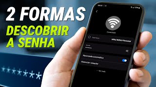 Como Descobrir Senha WiFi Conectada no Celular  2024 [upl. by Alliuqal]