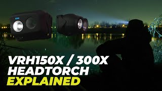 EXPLAINED VRH150X amp VRH300X HEAD TORCHES [upl. by Bringhurst]