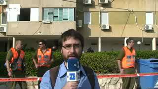 Caen 14 cohetes en la ciudad israelí de Ashkelon cerca de Gaza [upl. by Ednarb104]