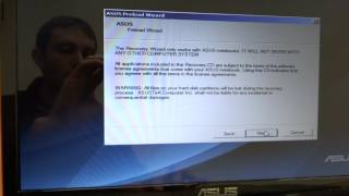 How to Recover and Restore the Asus A53Z Laptop to Factory State [upl. by Enelie]