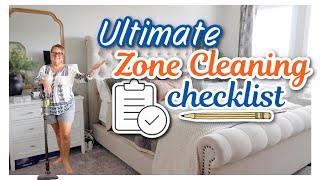 2023 Ultimate Zone Cleaning Checklist A Step by Step Guide for Spotless Spaces [upl. by Repohtsirhc]