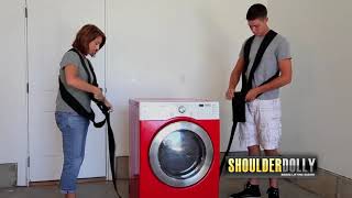 ShoulderDolly® Moving Straps Demonstration and How To [upl. by Aihtnic]