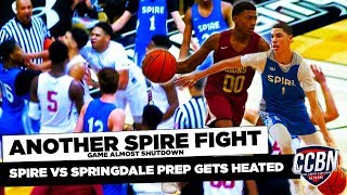 LaMelo Balls Spire vs Springdale Prep SPIRALS out of CONTROL [upl. by Acirederf]