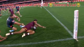 James Tedescos failure resulted in QLD Maroons 1 nill victory [upl. by Fortier]