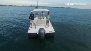 Florida Sportsman Best Boat  Spyder FX17 Flicker Robalo 226 Cayman Sea Fox 288 Commander [upl. by Ayit]